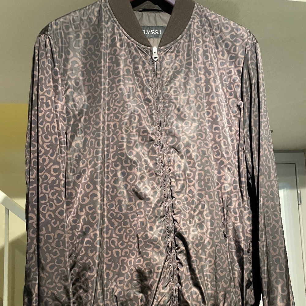 Gucci Cheetah Bomber